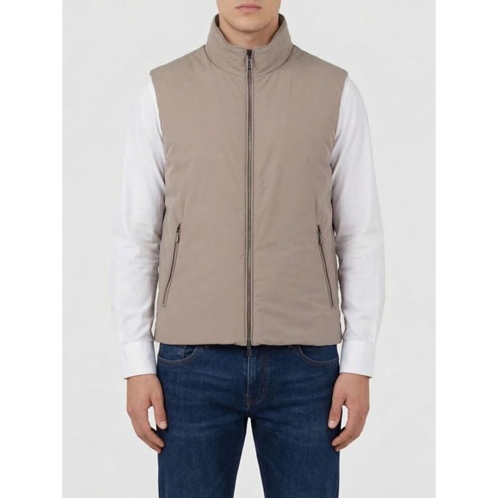Moorer Suit Vest Men Grey